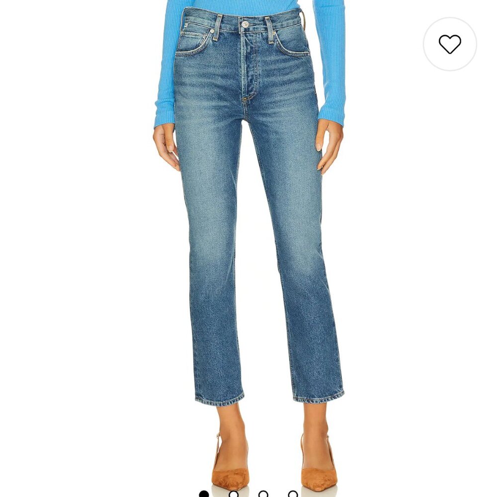 Citizens of Humanity Revolve NEW Charlotte High Rise Straight Jeans size 26